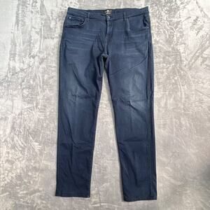 7 For All Mankind Slimmy Men's Jeans Size 38 Dark Blue Denim